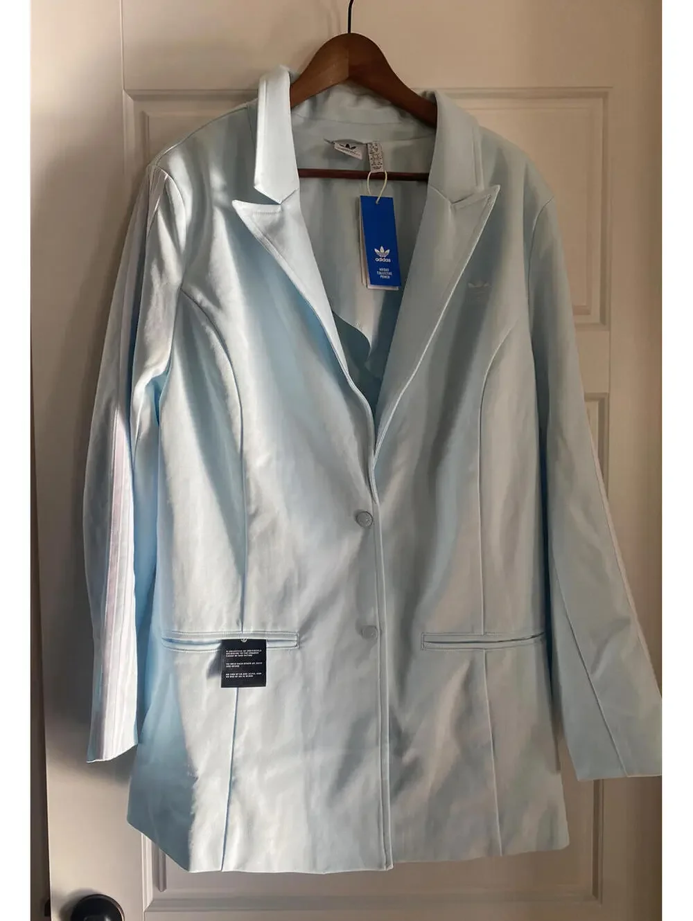 adidas Originals Blazer (Plus Size) Women's almost blue size 2X $150 - Picture 1 of 7